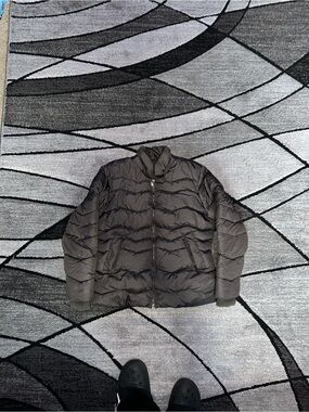 Jou Jou Men's Black Quilted Puffer Jacket